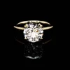 Round Brilliant Lab Diamond Engagement Ring