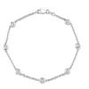 Chelseia 7 Lab-Grown Diamond Bracelet in 14K White Gold