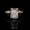 Marriah Ella 8ct Radiant Lab Diamond Engagement Ring