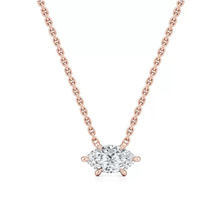 Marissa 1ct Marquise Lab Diamond Pendant