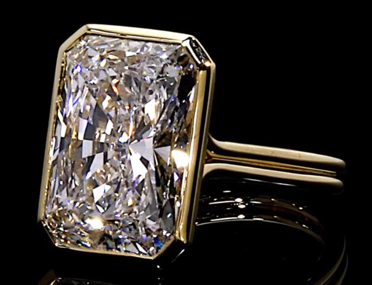 Customizable Ella Landon Fine Jewelry engagement rings featuring lab-grown diamonds in various styles, including classic solitaires, intricate halos, and minimalist designs, capturing the essence of love and commitment